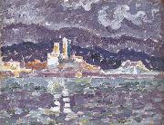 Paul Signac Study of rainstorm china oil painting reproduction